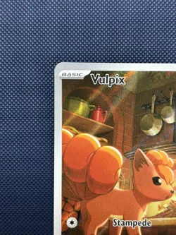 Pokemon TCG Vulpix 138/132 – Illustration Rare – Mega Evolutions – NM - Image 3
