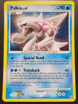 Palkia DP27 Diamond and Pearl Holo Pokemon Tcg - Image 1