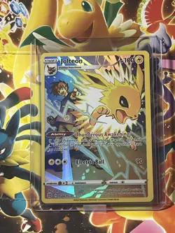 POKEMON JOLTEON ULTRA RARE HOLO TG04/TG30 BRILLIANT STARS TRAINER GALLERY - Image 1