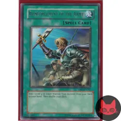 Yugioh Reinforcement of the Army DB2-EN147 Rare NM - Image 1