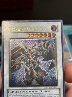 GREY STAMP Ultimate Rate Blackwing Armor Master NEAR MINT/VLP Enhanced #2 - Image 5