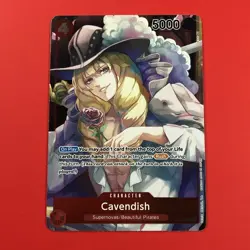 One Piece CCG | (Cavendish | OP01-008) | Topper Pack Promo English Card TCG - Image 1