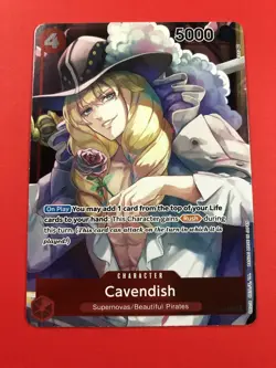 One Piece CCG | (Cavendish | OP01-008) | Topper Pack Promo English Card TCG - Image 2