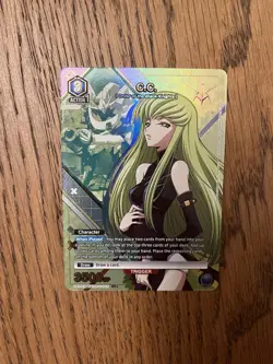 UNION ARENA Code Geass vol.2 EX02BT/CGH-2-005 SR ☆ SR* C.C. FOIL - Image 1