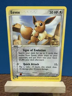 Pokemon Eevee TCG Sandstorm Regular Card 63/100 NM Condition - Image 1