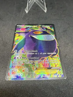 Pokemon Gengar-EX TCG Full Art Ultra Rare Card Phantom Forces 114/119 Holo - Image 3
