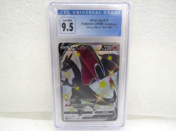 Lot of 2 Japanese Pokemon Cards Charizard V 2020 9.5 & Fuecoco 2023 10 CGC Grade - Image 2