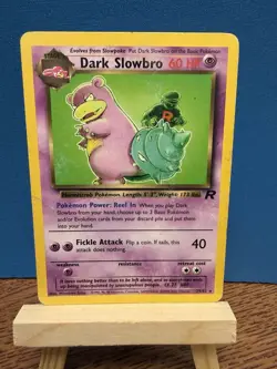 Pokemon TCG Dark Slowbro 29/82 Non-Foil Card WOTC Vintage 2000 MP - Image 1