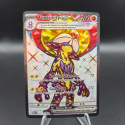 Toxtricity EX 227/182 Pokemon Card - SV04: Paradox Rift - NM - Image 1