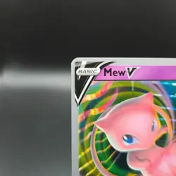 Mew V 113/264 2023 Pokemon Card - World Championships Fusion Strike - NM - Image 3