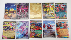 Pokemon Japanese Collection Card Lot - Mega Charizard X ex MUR, Iron Valiant SAR - Image 1