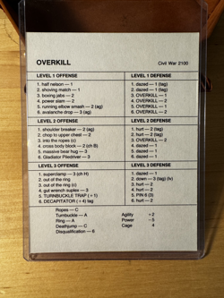 1994 Overkill GalactiCon Rare Limited Edition Card Champions of the Galaxy OOP - Image 3