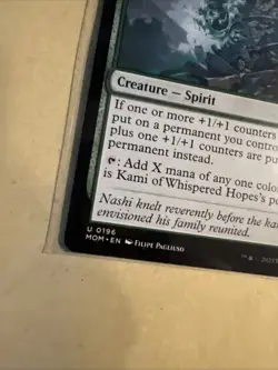 MTG Kami of Whispered Hopes MOM 0196 U NM Regular - Image 3