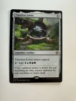 Timeless Lotus MTG Commander: Lorwyn Eclipsed 143 M NM - Image 1