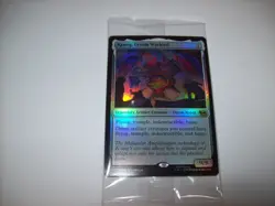 Krang Utrom Warlord Teenage Mutant Ninja Turtes Sealed Prerelease Foil MtG NM - Image 1