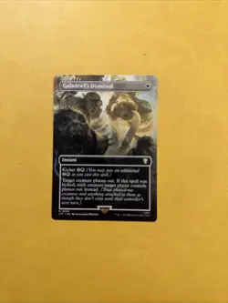 Near Mint x 1 Galadriel's Dismissal - Borderless Commander: The Lord of the Ring - Image 1
