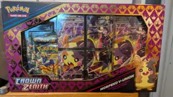 Pokemon TCG Crown Zenith Morpeko V-Union Premium Playmat Collection Box Sealed - Image 1