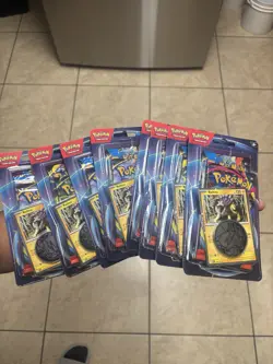 Pokemon Raikou 2 Pack Blister Mega Evolution Phantasmal Flames Lot Of 8 Sealed - Image 1