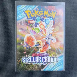 Pokemon - Cinderace - Trainer Tips Card - Stellar Crown - Prerelease - Image 1