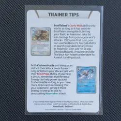 Pokemon - Terapagos - Trainer Tips Card - Stellar Crown - Prerelease - Image 2