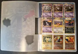 Pokemon Japanese Neo Discovery Promo Binder (Rev Holos Pichu, Entei, Charizard) - Image 2