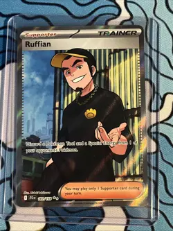 Ruffian 181/159 - Full Art Ultra Rare Trainer - Pokemon TCG: Journey Together NM - Image 1
