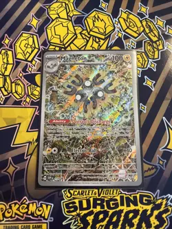 Magneton SVP159 Surging Sparks Illustration Rare Promo Pokemon Card NM - Image 1