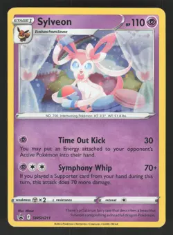 Sylveon SWSH211 Pokemon TCG Sword & Shield Promo LP - Image 1