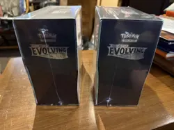 Two x Pokemon Evolving Skies Sword Shield Elite Trainer Box ETB Set of 2, Sealed - Image 1
