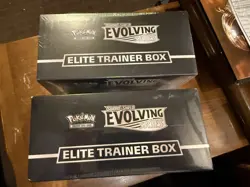 Two x Pokemon Evolving Skies Sword Shield Elite Trainer Box ETB Set of 2, Sealed - Image 4
