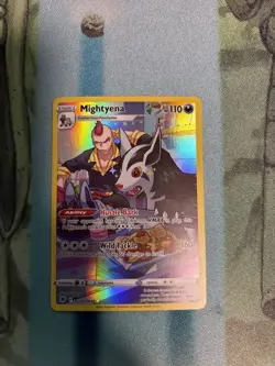 Pokemon TCG Mightyena Sword & Shield - Astral Radiance TG09/TG30 Holo Rare NM - Image 2