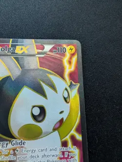 Mint Pokemon Full Art Holo Emolga EX 143/146 XY Set Textured Holo - Image 3