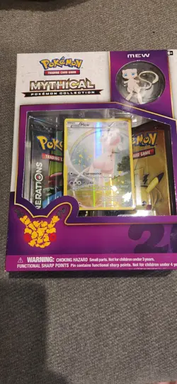 Pokemon Mythical Pokemon Collection Mew Sealed Box - Image 1