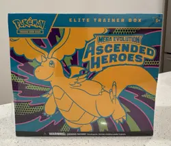 Pokemon TCG Ascended Heroes Elite Trainer Box ETB **Small rip on seal** - Image 1