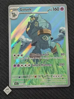Golurk 123/086 - Black Bolt Illustration Rare English Pokemon TCG NM - Image 1
