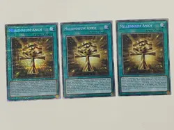 Yugioh Millennium Ankh x 3 - 1st Edition Starlight Rare NM - Free Holo - Image 1