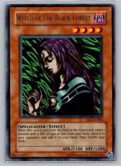 1996 Yu-Gi-OH! Witch of the Black Forest MRD-116 - Image 1