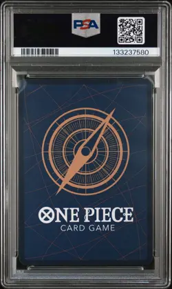 2025 ONE PIECE OP11-A FIST OF DIVINE SPEED 080 GEAR TWO ALTERNATE ART ENG PSA 10 - Image 2