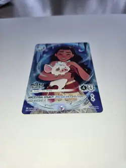 Disney Lorcana Moana-Curious Explorer Foil Character Card 242/204 English - Image 4