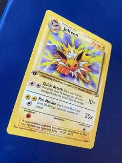 [NM-LP] Jolteon 20/64 Jungle ** 1st Edition ** rare card - Image 2
