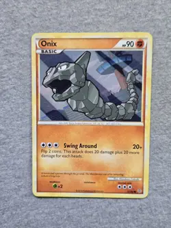 Onix 57/95 HGSS Unleashed Pokemon Card - Image 1