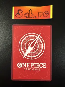 MINT Condition Smoker Leader Alt Art OP10-001 One Piece English Card - Image 2