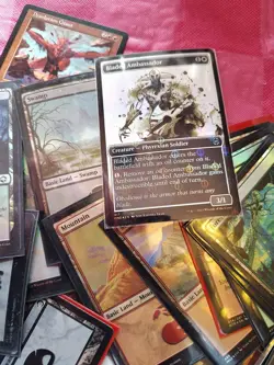 71 Magic the Gathering MTG card lot with FOILS - Image 3