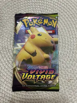 Pokemon Vivid Voltage Booster Pack 10 Cards Pack NEW SEALED Official TCG - Image 2