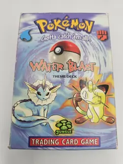 Pokemon Water Blast Theme Deck Cards - Open Missing Coin And Refractor - Image 1