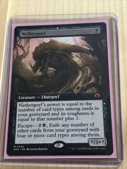 MtG Card - Modern Horizons 3: Nethergoyf (Extended) Magic the Gathering NM - Image 1