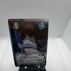 Naruto CCG Jirobo Holo Wave Foil Ninja Card Regular English Standard Franchise - Image 1