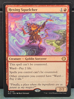 Hexing Squelcher R 0145 Rare Lorwyn Eclipsed Near Mint Card Game MTG TCG Magic - Image 1