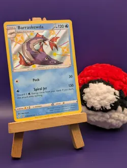 Barraskewda SV032/SV122 Shining Fates Shiny Vault Holo Pokemon Card - NM - Image 1
