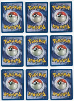 Original 1999 Pokemon TCG Cards - Jungle Version Lot of 9 - 1st Edition Cards - Image 2